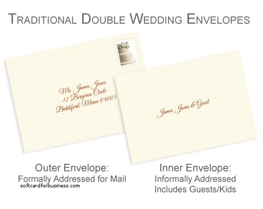 addressing wedding invitations to family