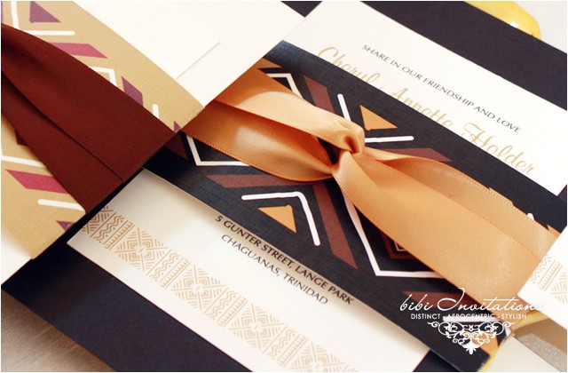 African themed Wedding Invitations African Inspired Wedding Invitations Bellafricana Digest
