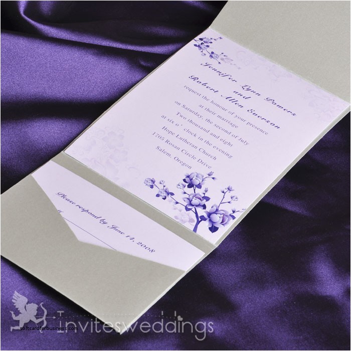 wedding invitation pocket envelopes