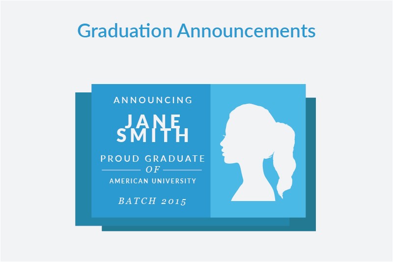 graduation announcement etiquette