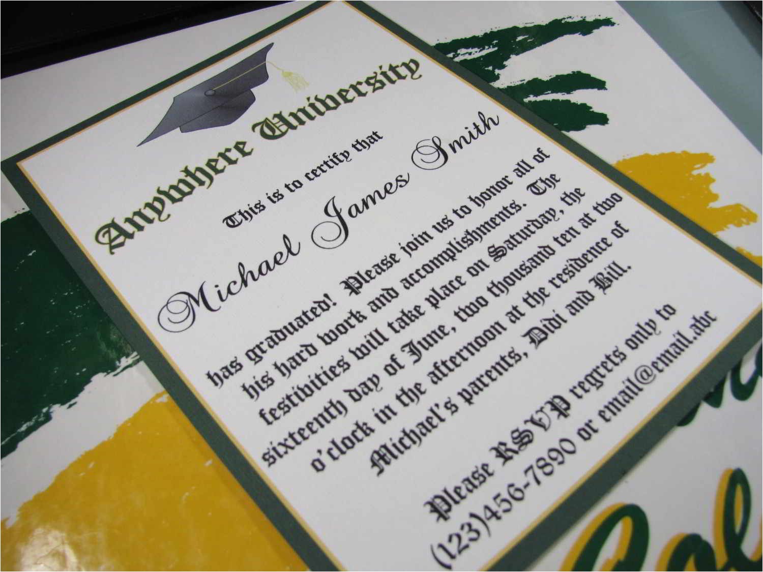 impressive graduation invitation and announcement card ideas for your inspirations