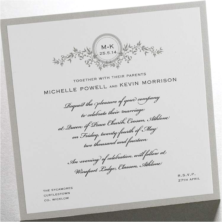 wording for your wedding invitations