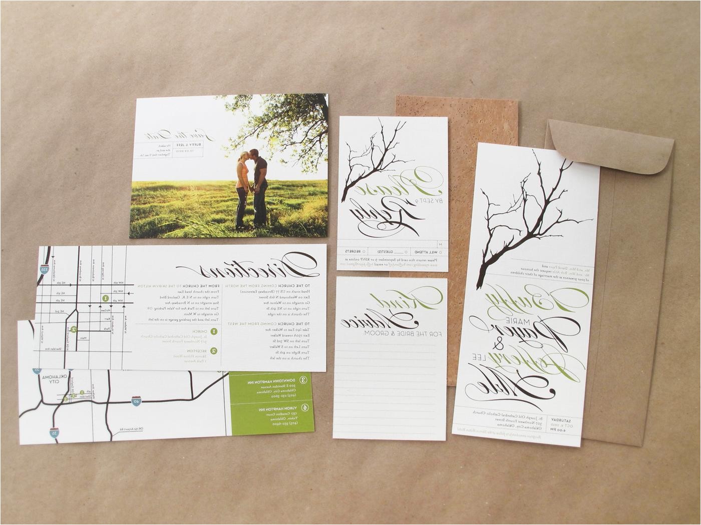 easy customization with diy wedding invitation kits