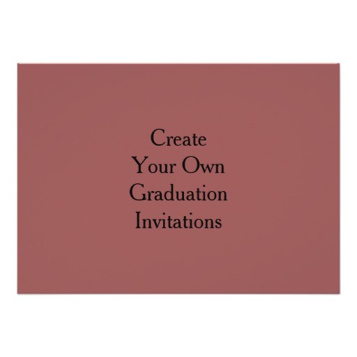 create your own graduation invitations 256038785138630268