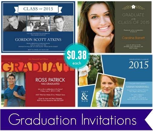 50 graduation invitations for 0 38 each