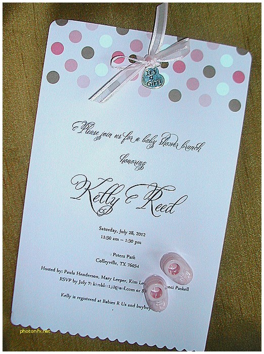 do it yourself baby shower invitations