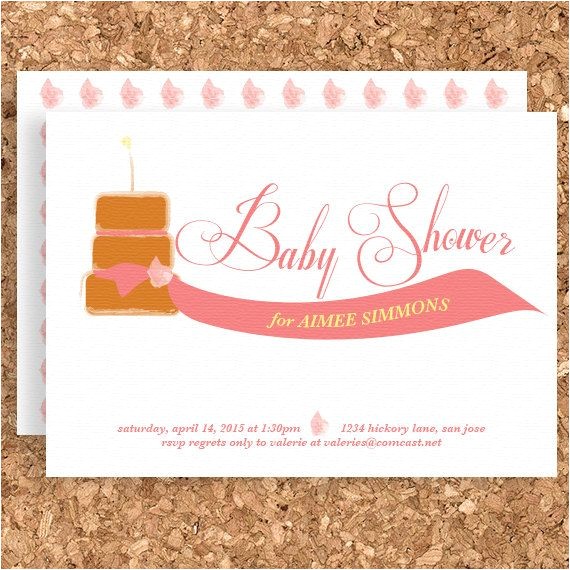do it yourself baby shower invitations