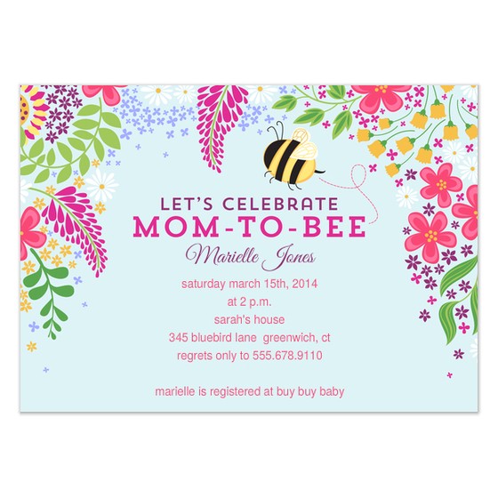 mom to bee baby shower