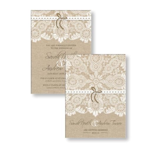 personalised wedding invitations