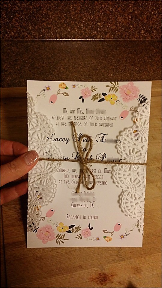 affordable spring floral bohemian wedding invitations ewi301