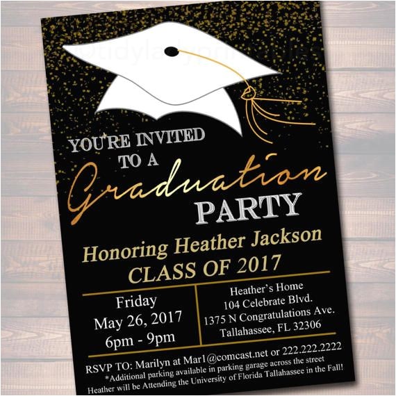graduation invitations