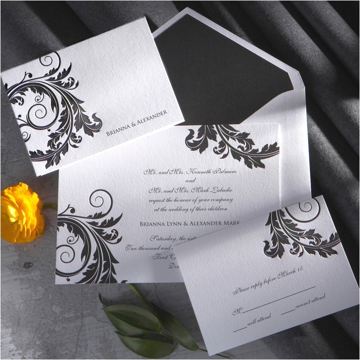 venice wedding invitation