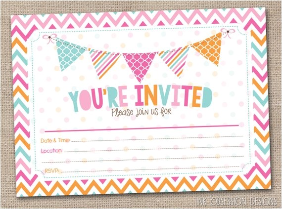 fill in printable party invitations