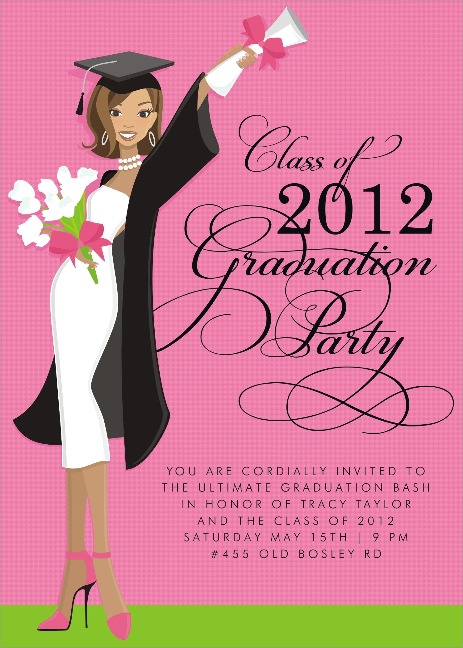 graduation invitations wording