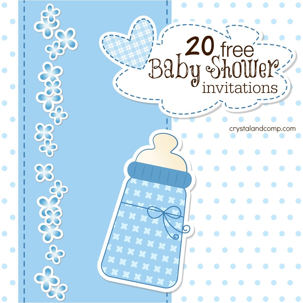 18 free baby shower invites