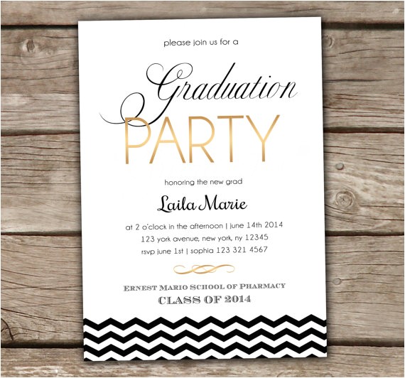 college graduation party invitation wording