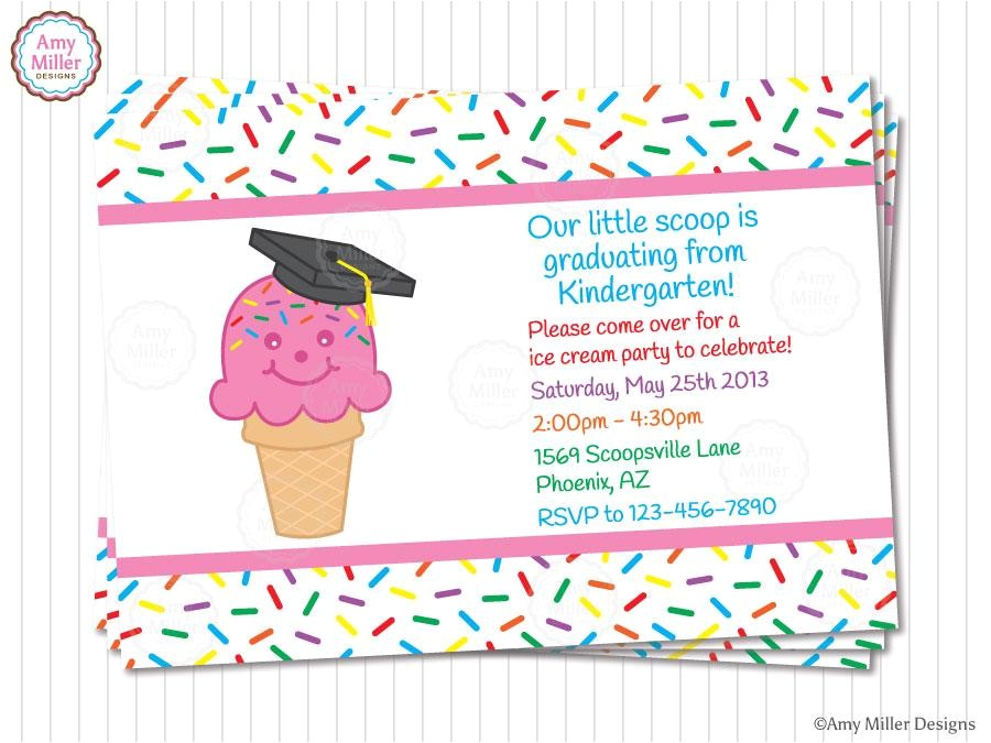 51503301 kindergarten and preschool graduation invitations