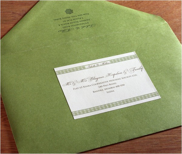 wedding invitation address labels