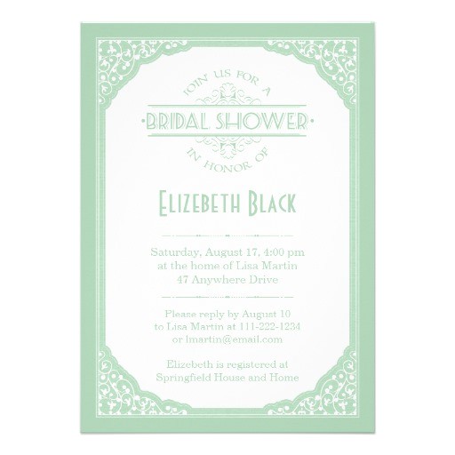 bridal shower invitations minted