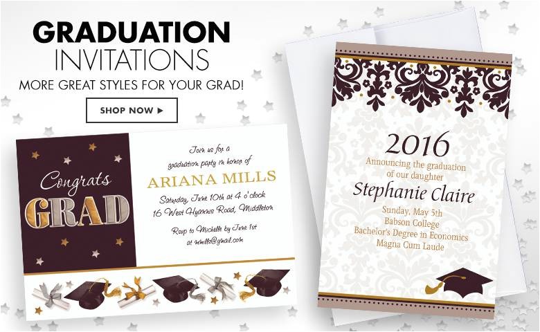 order graduation invitations