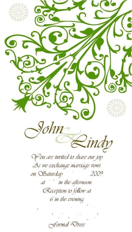 pre wedding invitation invitation was