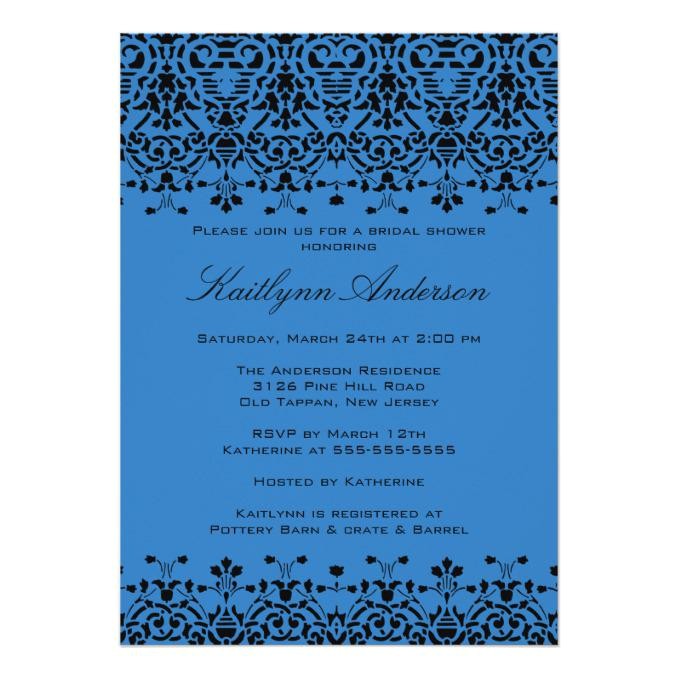 royal blue and black wedding invitations shtml