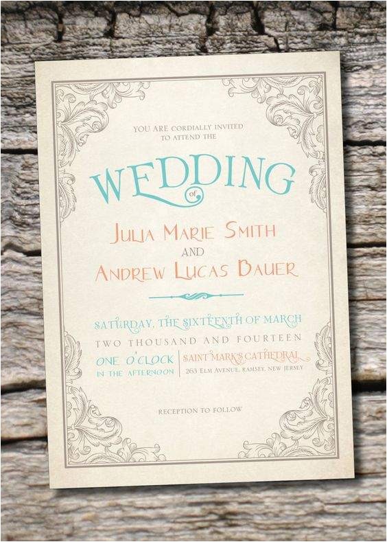 etsy wedding invitations