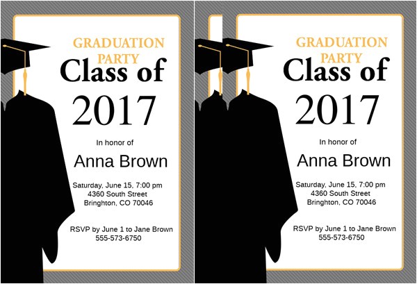 sample graduation invitations