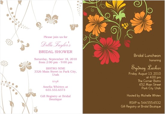 bridal shower invitations shutterfly