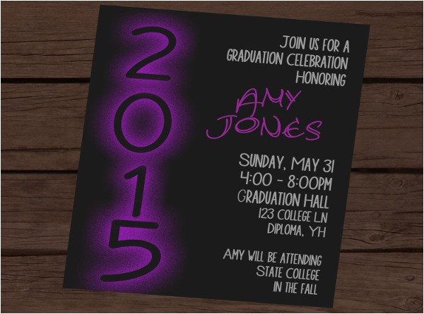graduation party invitation