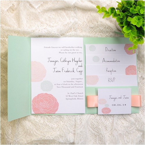 mint wedding ideas and wedding invitations