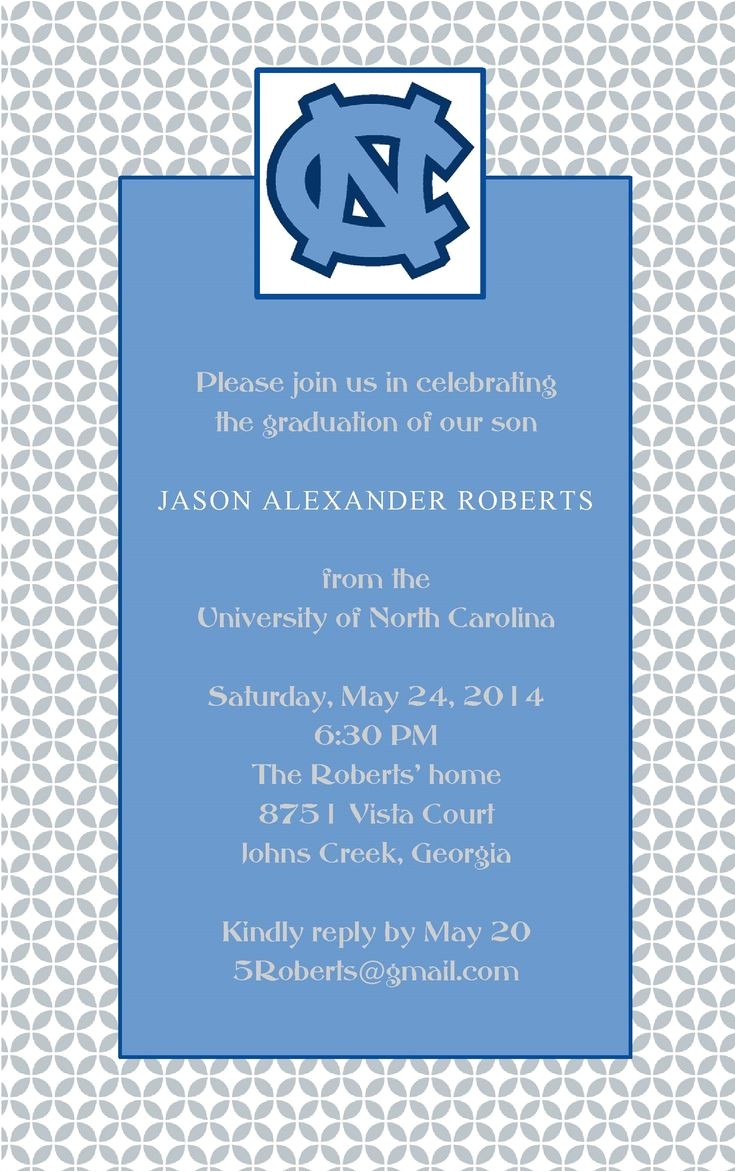 graduation invitations