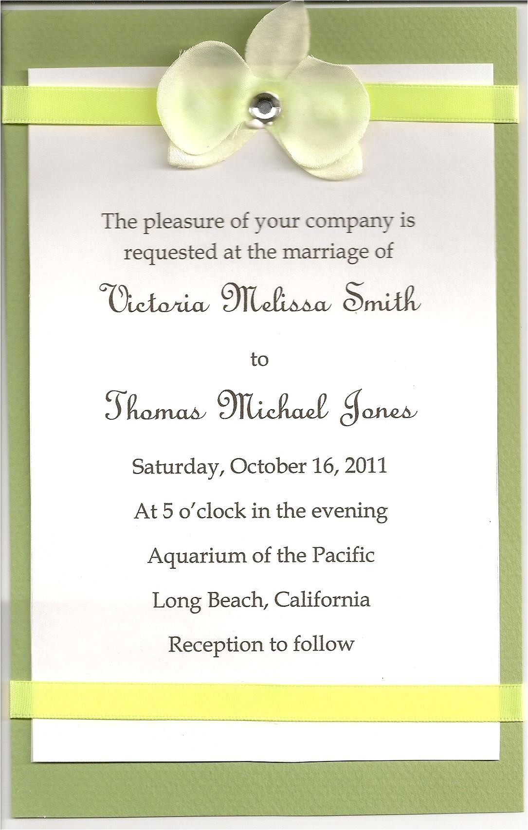 unique wedding invitation wording ideas