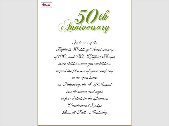 wedding anniversary invitation template