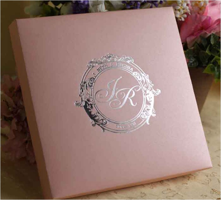 silk wedding invitation boxes wholesale