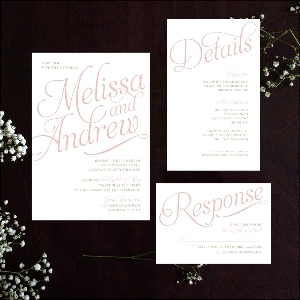 sample wedding invitations wording