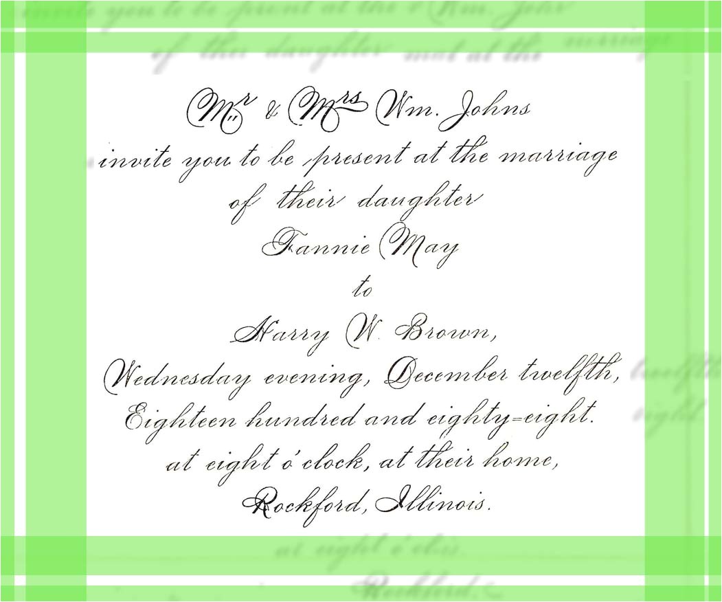formal wedding invitation wording