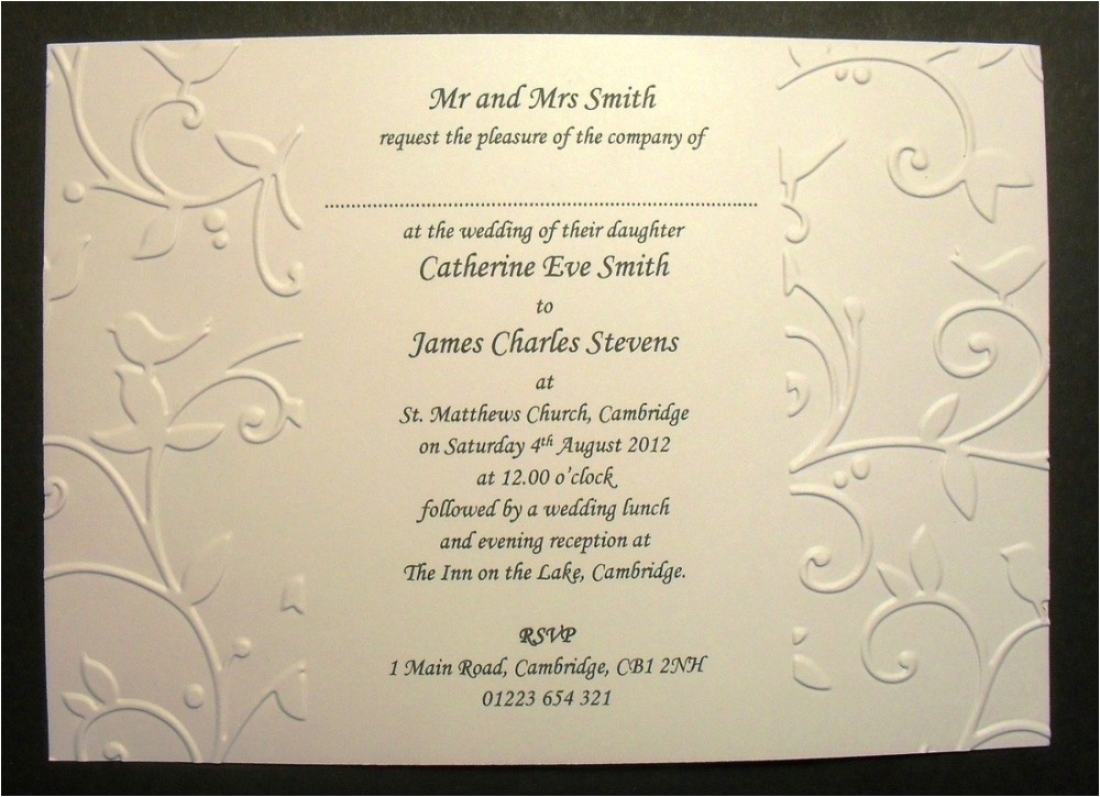 catholic wedding invitation wording samples