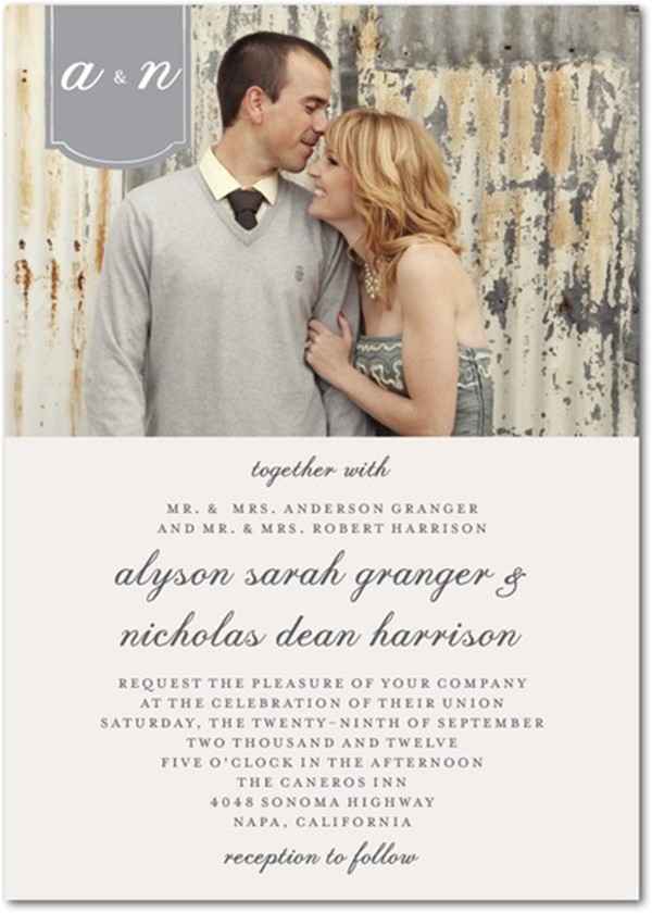 top 5 photo wedding invitations to set the mood for your big day