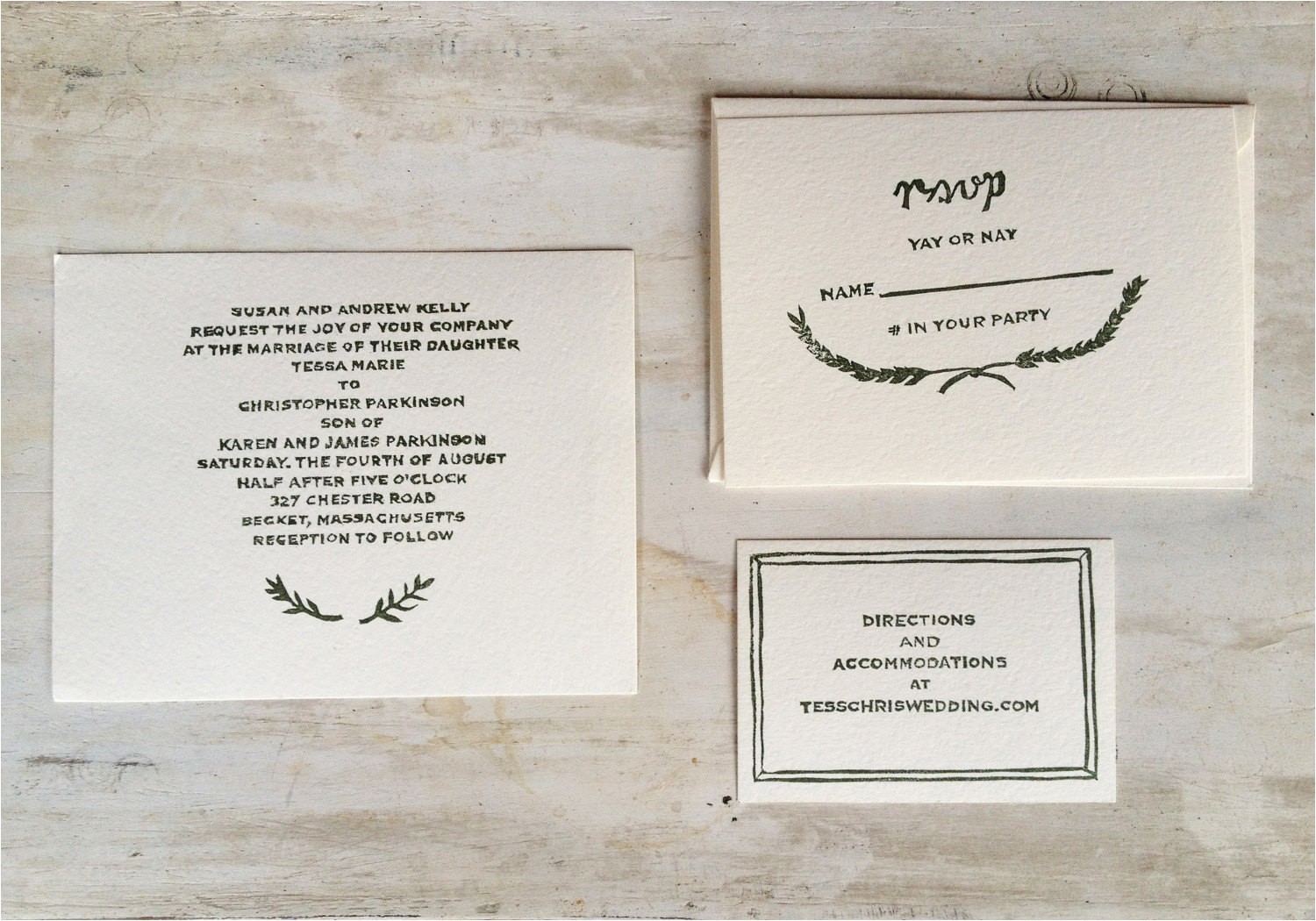 custom wedding invitation rubber stamp