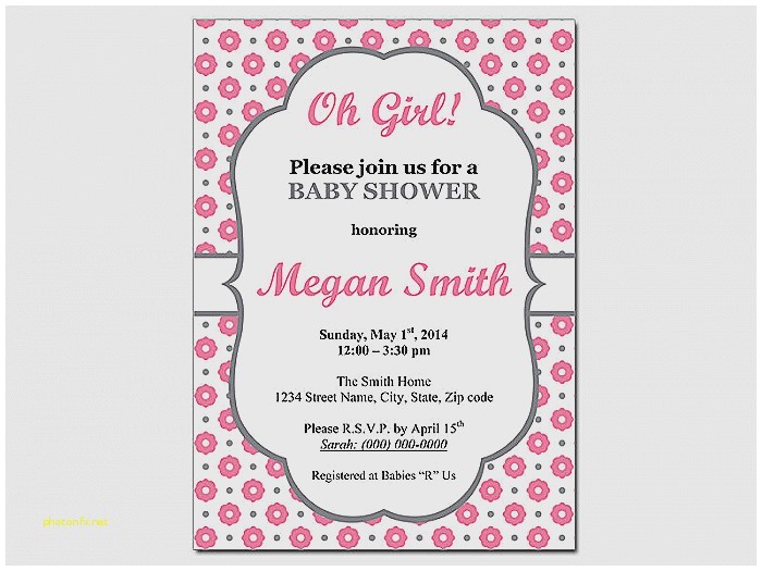 what to write on baby shower invites