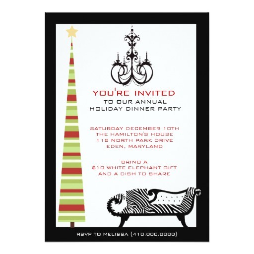 annual christmas party invitation wording