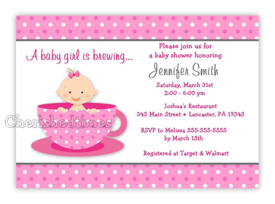 welcome baby shower invitations