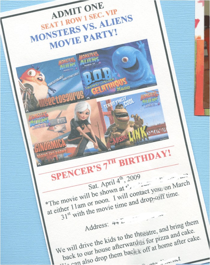 great 7 year old birthday party idea go out to the movies