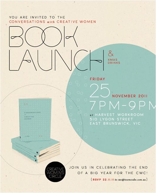 planning of the book launch