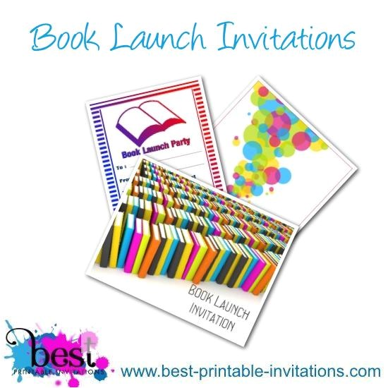 book launch invitation