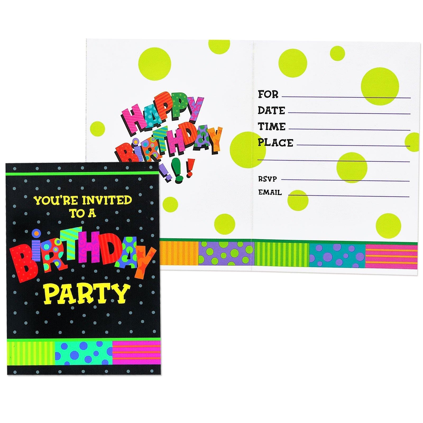 cheap birthday invitations