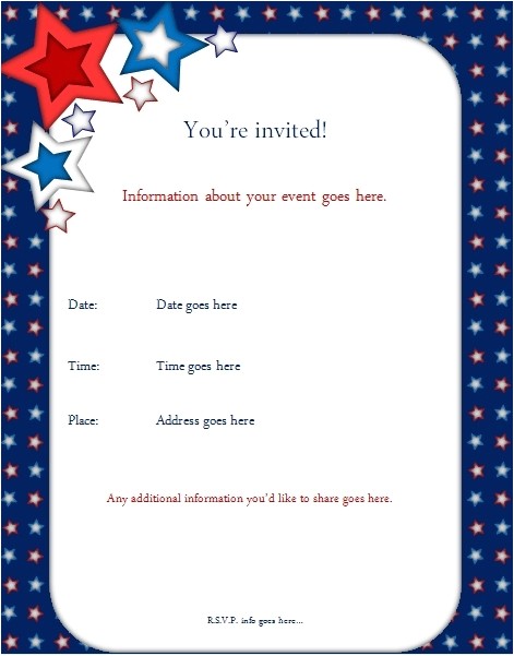 cheap party invitations template