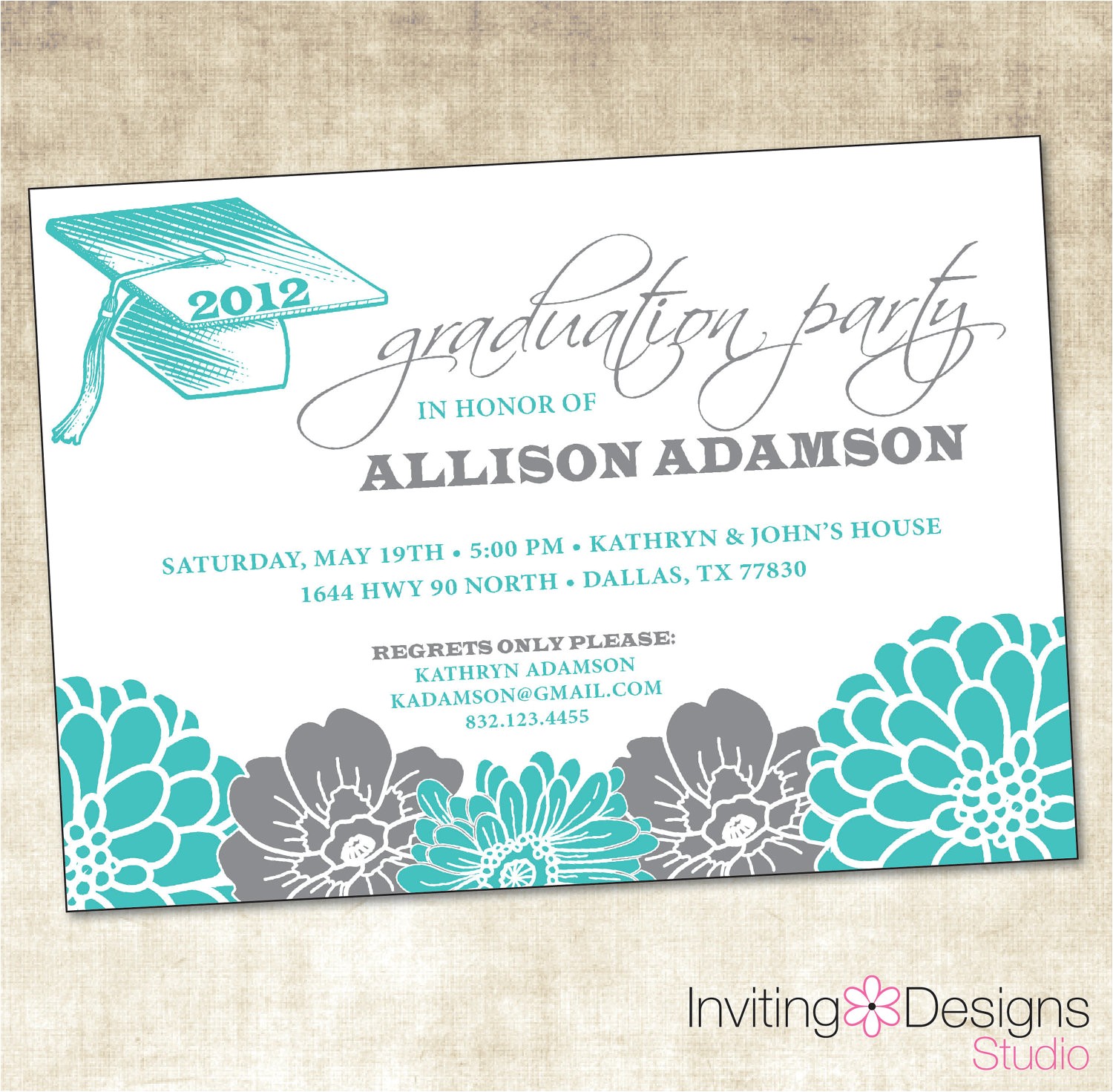 cheap graduation party invitations for people sample