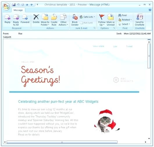 outlook email invitation template meeting project party on i holiday